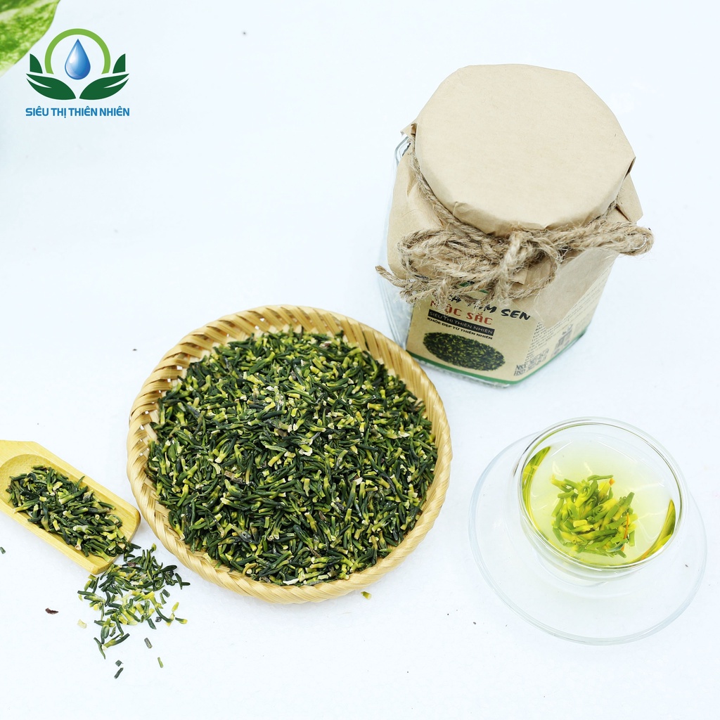 Combo Trà Tâm Sen, Kỷ Tử, Hoa Cúc SIÊU THỊ THIÊN NHIÊN Giúp An Thần, Tốt Cho Tim Mạch 100g/gói