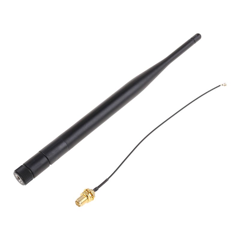 Ăng Ten Định Tuyến Không Dây RP-SMA Đầu Đực 868 MHz 5dBi + 15cm RP SMA Cái Sang I