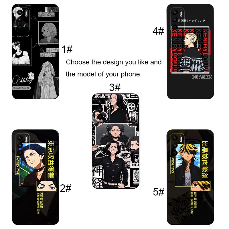 Ốp Điện Thoại Mềm Hình Anime Tokyo Revengers Cho Samsung Galaxy A11 A12 A22 A32 M21 M30s J4 Core A82 A9 JE178 Mới