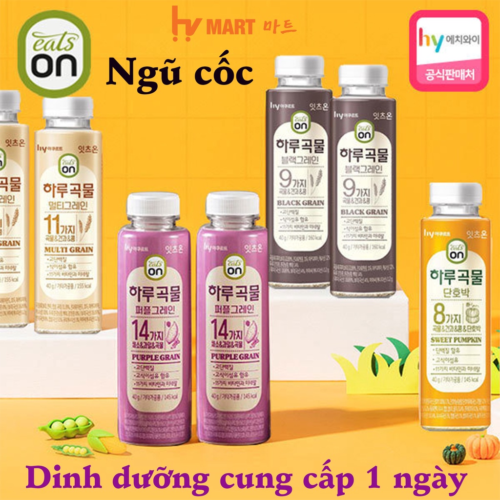 [Hàng Hot] Ngũ Cốc Một Ngày Của Hàn Quốc EatOn Chai 40g