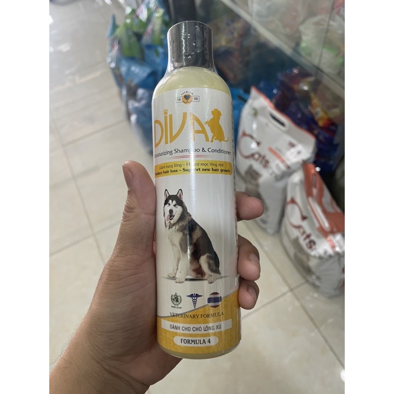 Sữa tắm DIVA Formula 4 – chai 400ml – 260ml