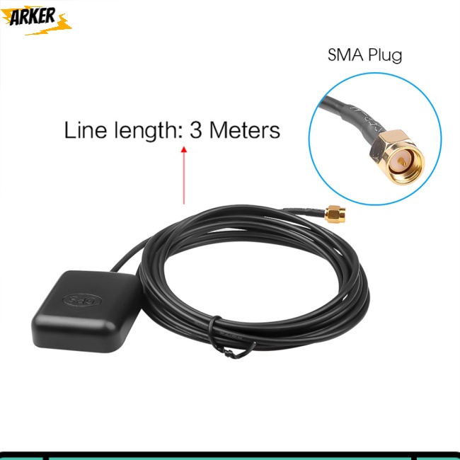 Đế Ăng Ten Định Vị Gps 1575.42mhz Cho Xe Hơi Dài 3m