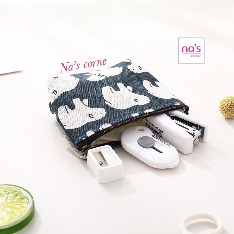 Ví mini vải canvas đẹp bền