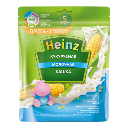 [Vị Gạo Sữa] Bột Ăn Dặm Heinz Nga Gói 200g Nhập Khẩu Nga