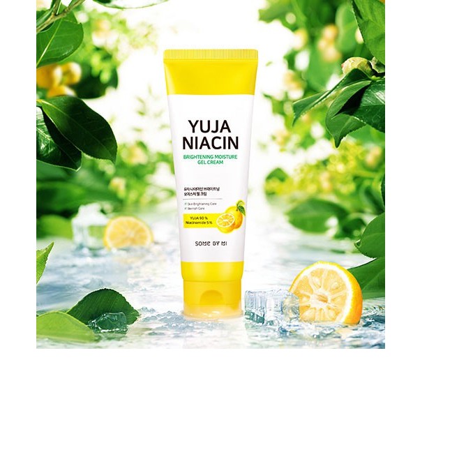 [Mã FMCG8 - 8% đơn 250K] Kem Dưỡng Ẩm, Làm Sáng Da, Mờ Thâm Some By Mi Yuja Niacin Brightening Moisture Gel Cream 100ml