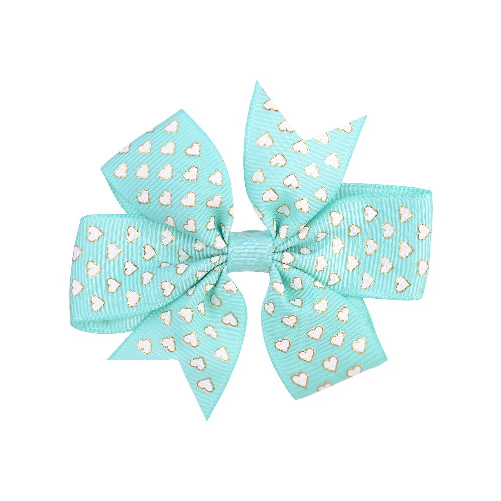 Kẹp tóc KIDSBOWS hình nơ đính kim sa lấp lánh sang trọng cho bé