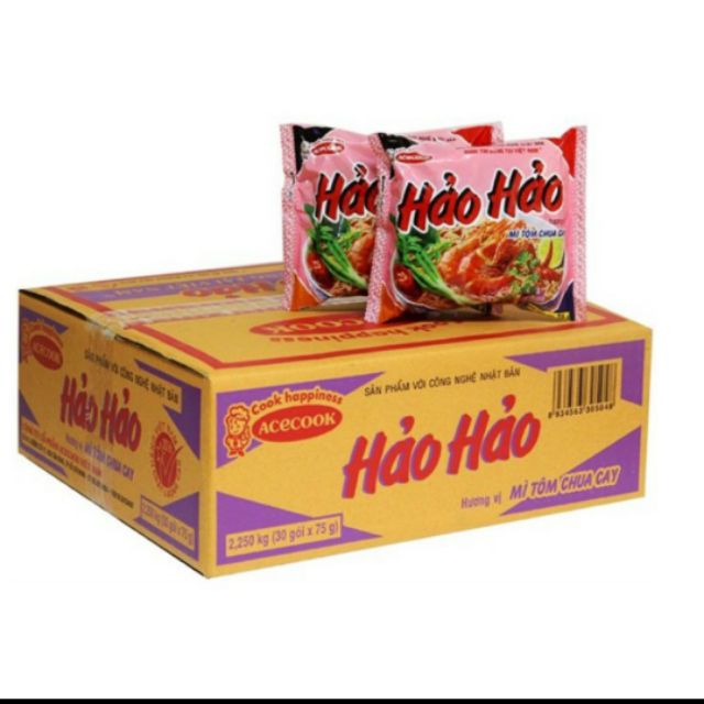 Mì hảo hảo chua cay