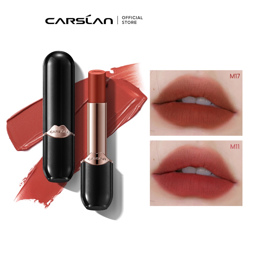 Son Lì Carslan Màu Lì Tươi Tắn Lâu Trôi Cả Ngày Son môi 3.2g