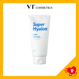 Sữa rửa mặt tạo bọt cấp ẩm VT SUPER HYALON FOAM CLEANSER