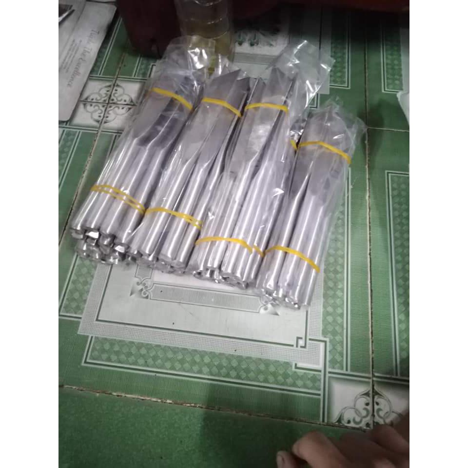 Dao khui sầu riêng cán tròn inox 24cm