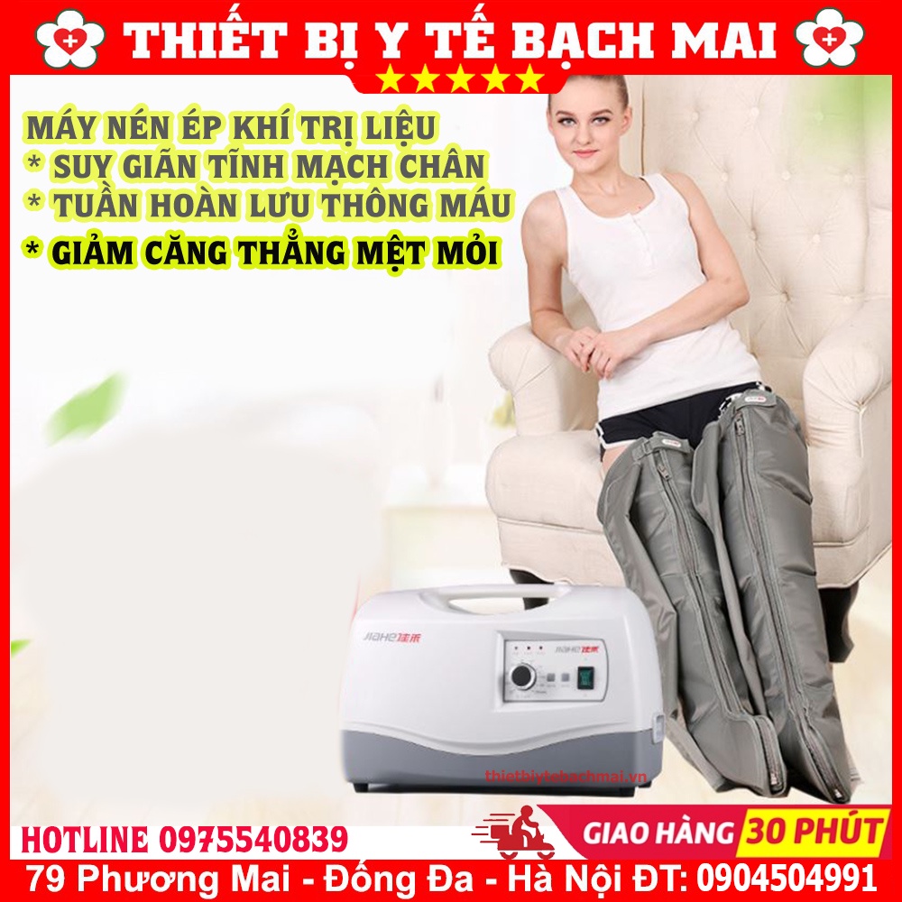 Máy Nén Ép Trị Liệu Suy Giãn Tĩnh Mạch Chân Cao Cấp JIAHE KY331