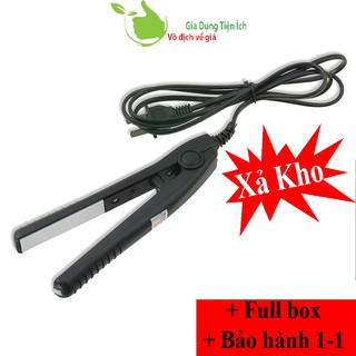 Máy kẹp tóc MINI siêu tiện lợi, Máy uốn tóc, Làm nóng nhanh an toàn cho tóc