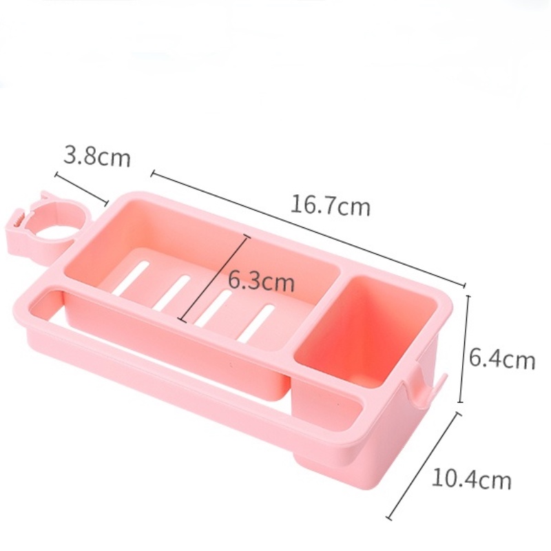 Giá đỡ đựng mút rửa chén bằng nhựa tiện dụng cho nhà bếp