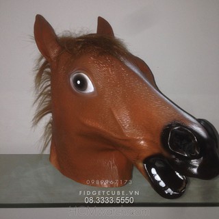 Mặt nạ hóa trang hình đầu ngựa hóa trang cosplay Halloween