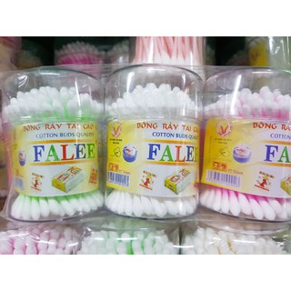 tăm bông rái tai hủ tròn falee lốc 6 hủ