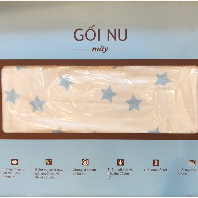 Nous Gối cao su Nu mây