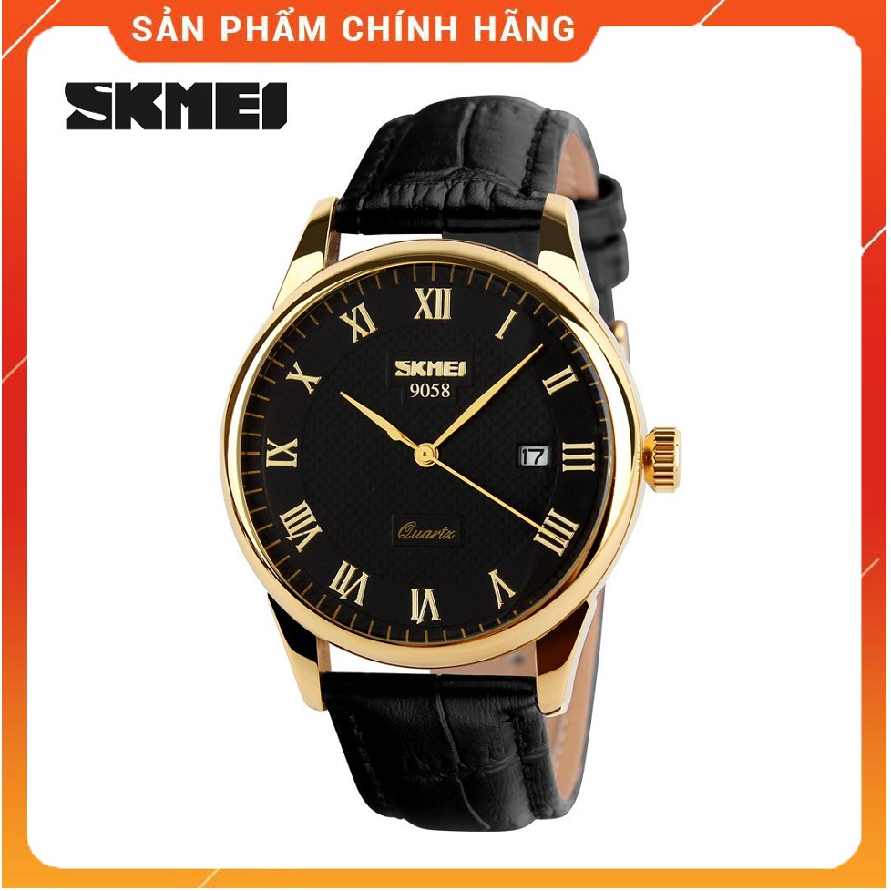 Đồng hồ nam SKMEI chính hãng dây da cao cấp chống nước SKMEI 9508 | BigBuy360 - bigbuy360.vn