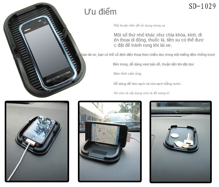 Giá Đỡ Điện Thoại Gắn Bên Trong Xe Hơi Tiện Dụng | BigBuy360 - bigbuy360.vn