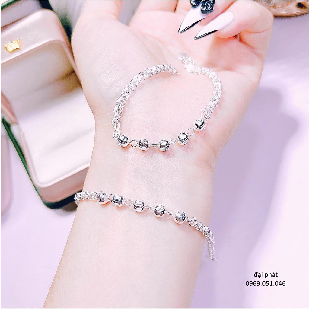 lắc tay nữ , bạc 925 cho nữ chính hãng cao cấp - vàng bạc đại phát