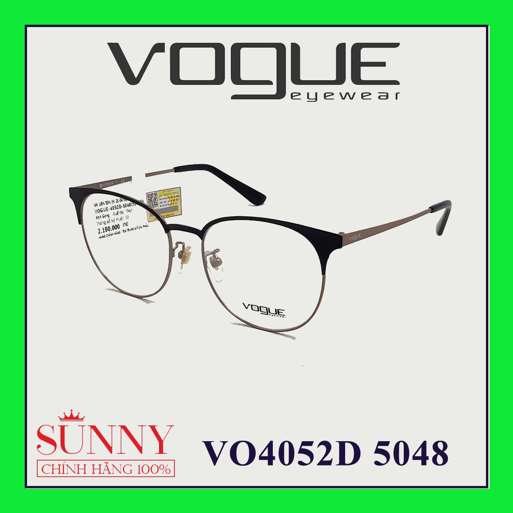 VO4052D - mắt kính Vogue chính hãng Italia, bảo hành toàn quốc
