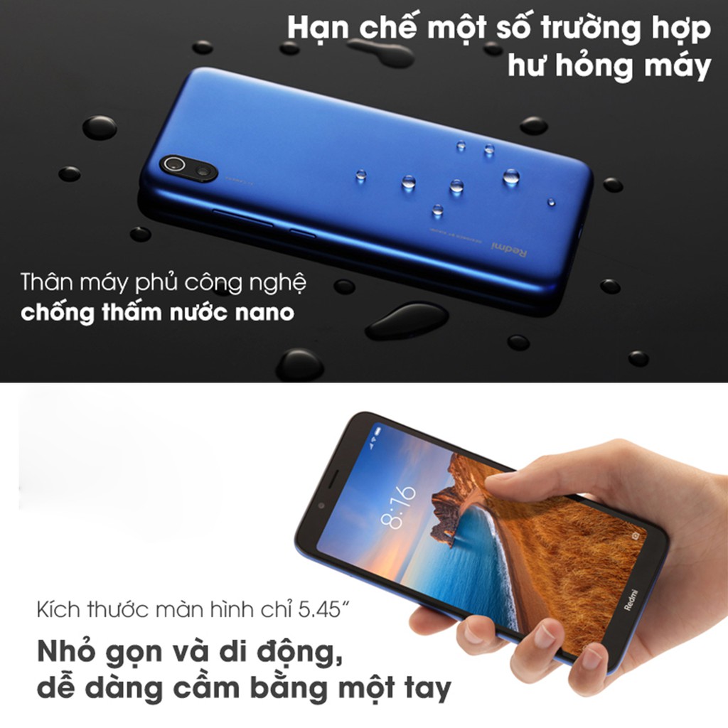 Điện Thoại Xiaomi Redmi 7A 2GB/16GB - Hàng Chính Hãng - Bảo hành 18 Tháng | BigBuy360 - bigbuy360.vn