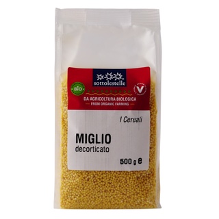 Hạt kê hữu cơ đã bóc vỏ 500g
