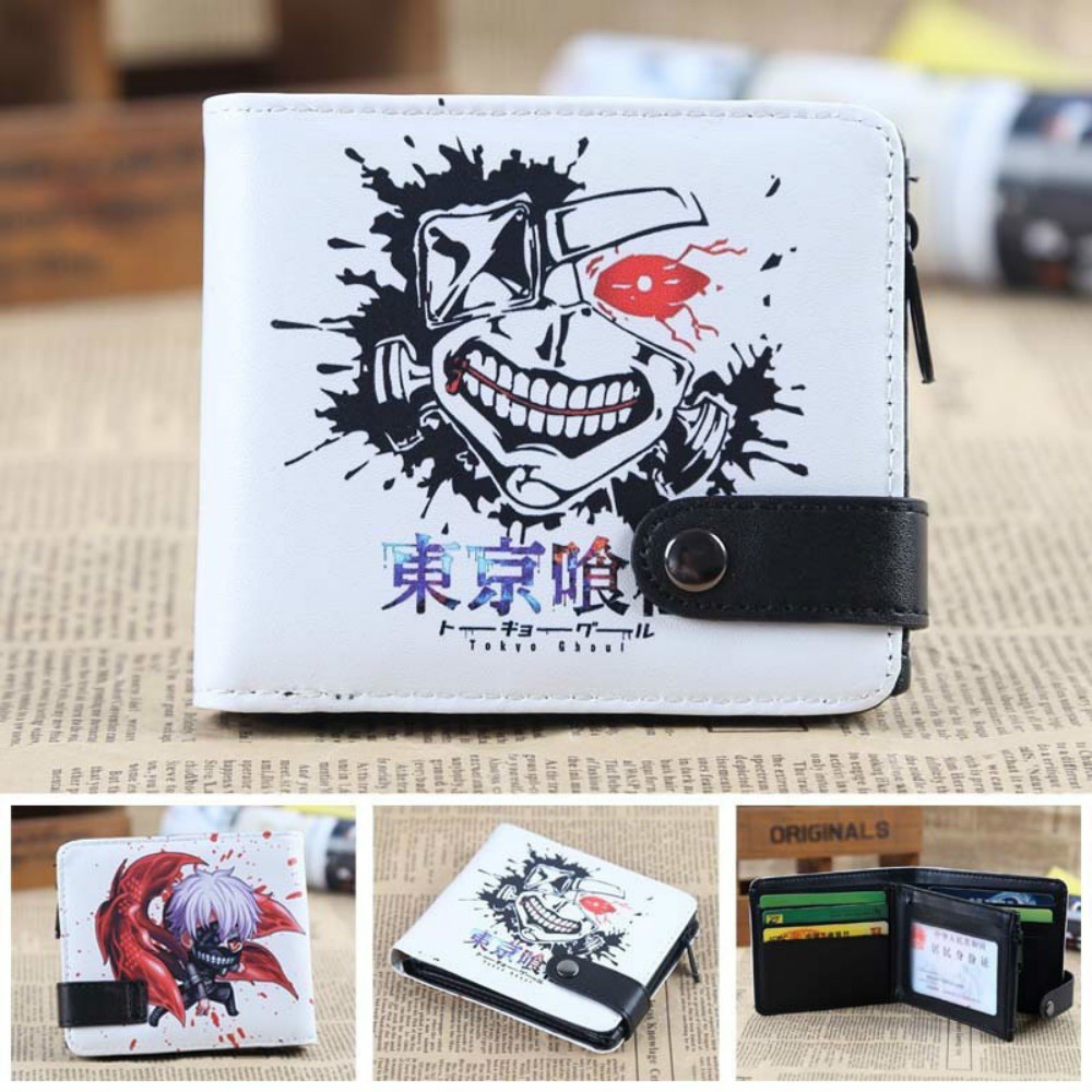 Tokyo Ghoul Cute Cartoon Student Short Mini Card Wallet Purse Gifts for thumbnail