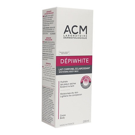 Sữa dưỡng thể làm trắng sáng da ACM Depiwhite Whitening Body Milk 200ml