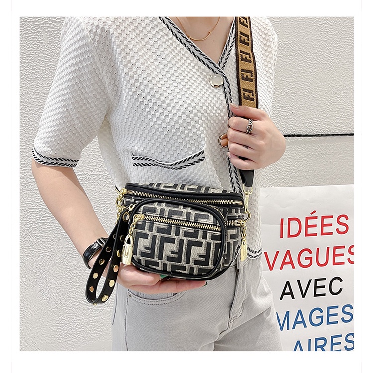 Túi Đeo Bụng Linh Store Túi Bao Tử Nữ Nhiều Ngăn Hottrend Phong Cách Ulzzang Hàn Quốc - LS32