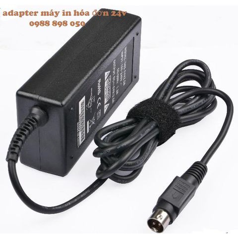 [Mã ELFLASH3 hoàn 10K xu đơn 20K] Adapter 24v máy in hóa đơn nhiệt