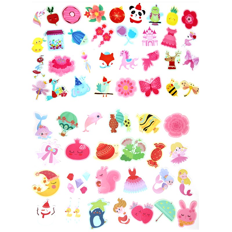 Bộ Cắt Giấy Thủ Công Hơn 100 Tờ In Hình Màu Có Mẫu Dành Riêng Cho Bé Trai/Gái Tặng Kèm Kéo An Toàn