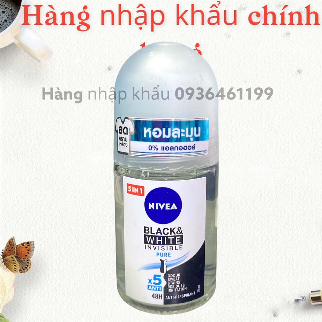 {48h} Lăn Khử Mùi Nữ Nivea 25ml THÁI LAN