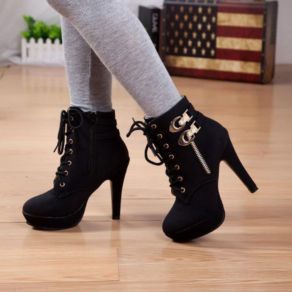 Giày boot cao gót thời trang cho nữ | BigBuy360 - bigbuy360.vn