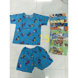 Đồ bộ tole lanh bé trai size đại