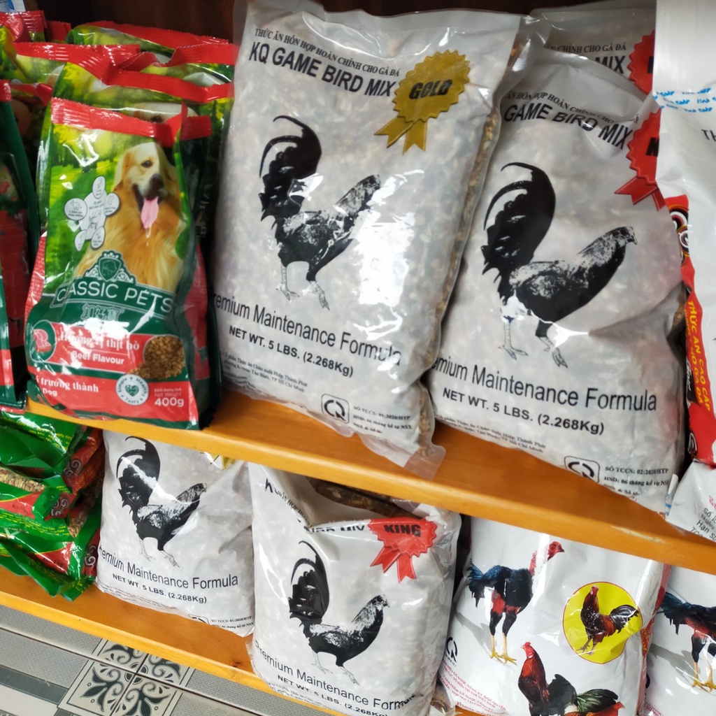 Ngũ cốc gà đá KQ GAME BIRD MIX GOLD gói 2,26kg