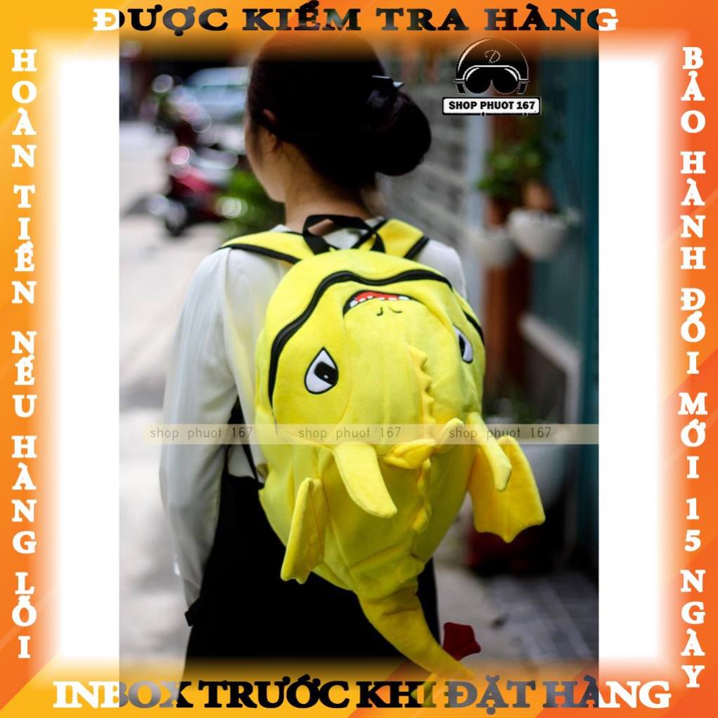 Balo Con Rồng cực KUTE vải nhung và loại lớn có đủ màu balonui