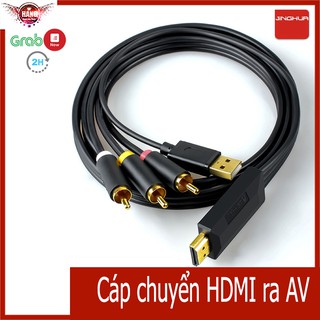 CÁP CHUYỂN HDMI AV 3RCA JINGHUA Z131
