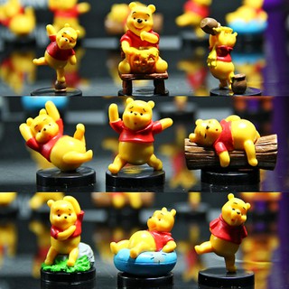 Set 9 mô hình đồ chơi nhân vật hoạt hình winnie the pooh