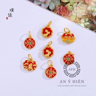 Charm Khóa tài lộc #C164 ( An Ý Hiên)
