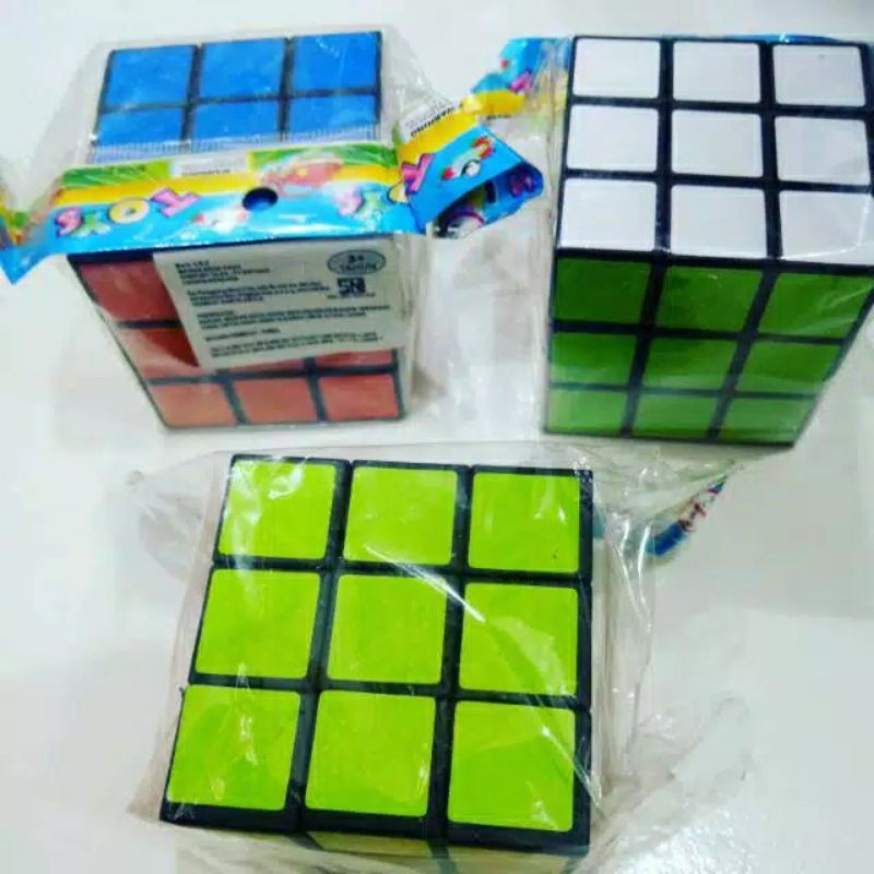 Khối Rubik 3x3 Đồ Chơi Rèn Luyện Trí Não Cho Bé