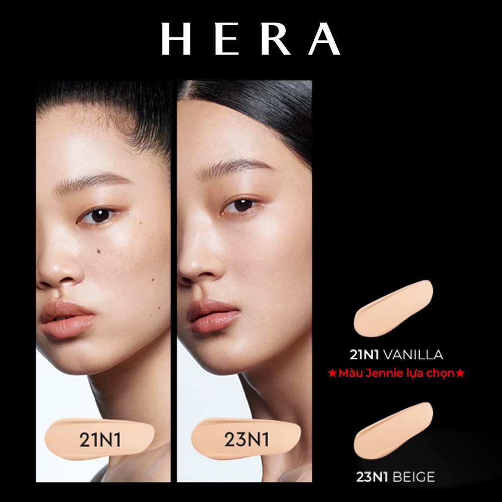 Phấn Nước Hera Black Cushion SPF 34 PA++ 15g Kèm 1 Lõi Thay Thế | BigBuy360 - bigbuy360.vn