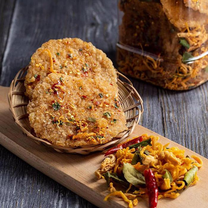 Cơm Cháy Lắc Khô Gà Viettin Mart hũ 500g