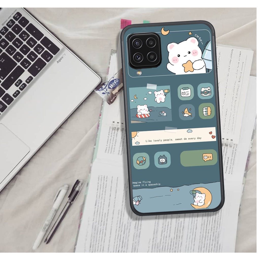 [ HOT BỎNG TAY] ỐP LƯNG SAM.SUNG A12/A22 4G/A22 5G/M32 , IN HINH CHIBI PHI HÀNH GIA ĐÁNG YÊU, SIÊU CUTE.