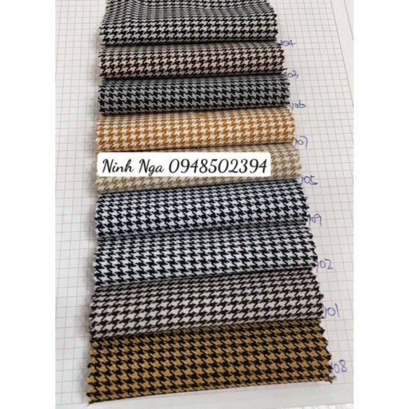 vải dạ tex én