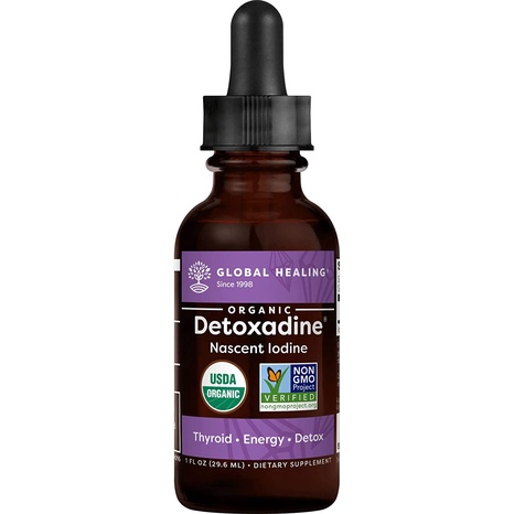 Iốt hữu cơ Global Healing Organic Detoxadine 30ml