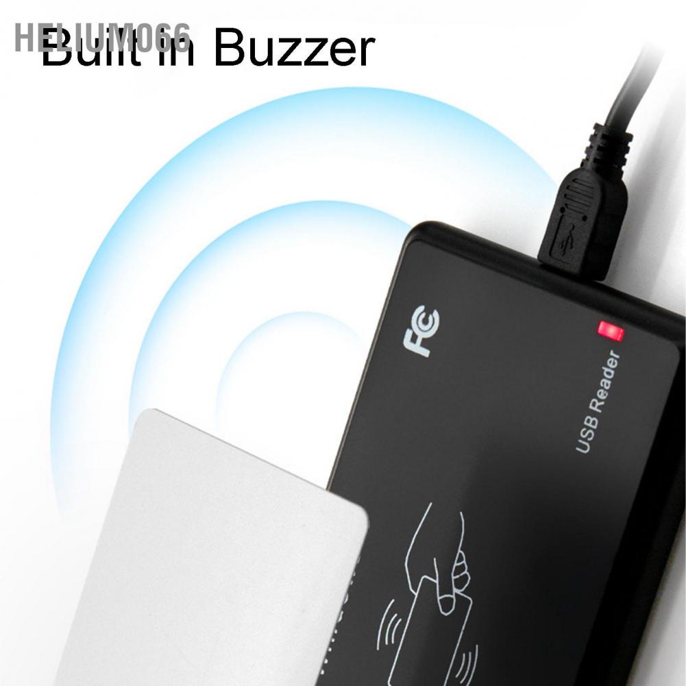 Đầu đọc thẻ CAC Hệ thống kiểm soát truy cập USB thông minh với Phụ kiện đèn LED Buzzer cho Văn phòng tại nhà Helium066