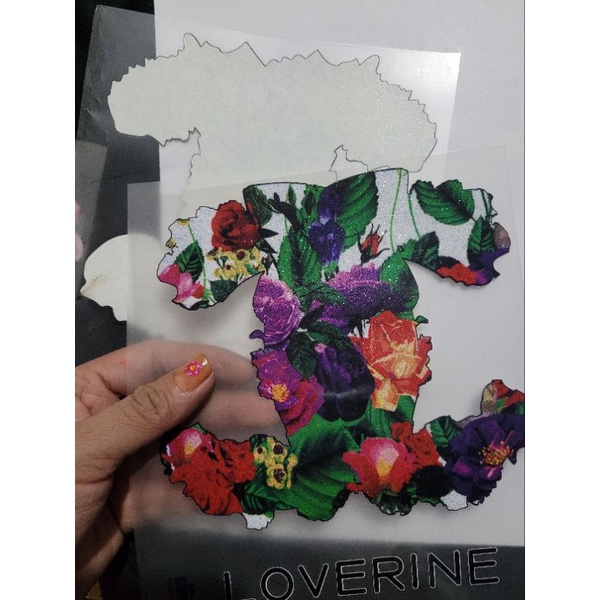 Hình dán ủi nhiệt chữ )(