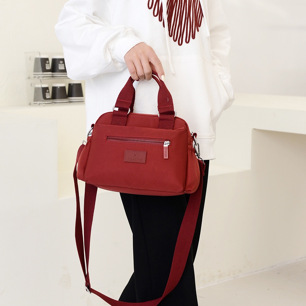 Túi Vải Nylon Siêu Nhẹ Chống Thấm Nước Phong Cách Mới Thời Trang Cho Nữ