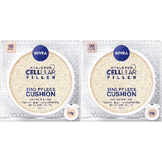 [NIVEA CUSHION] PHẤN NƯỚC LÀM CĂNG DA NIVEA HYALURON CELLULAR FILLER 3IN1 PFLEGE CUSHION, SPF15, 15G, HÀNG NỘI ĐỊA ĐỨC