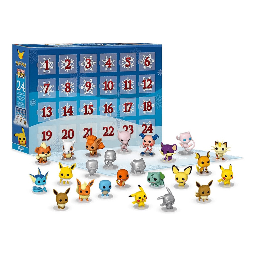 Mô hình Pokemon 5cm Advent Calendar 2021 Funko Pop Nhựa PVC CHÍNH HÃNG MỸ POKFKP04